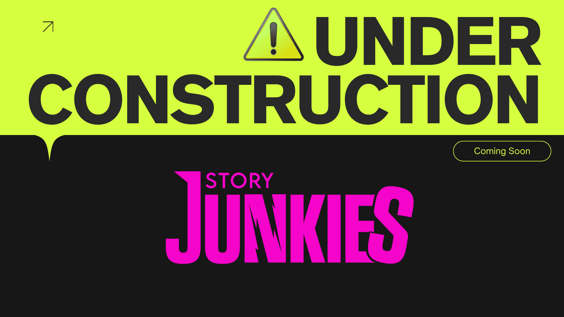 Story Junkies under construction